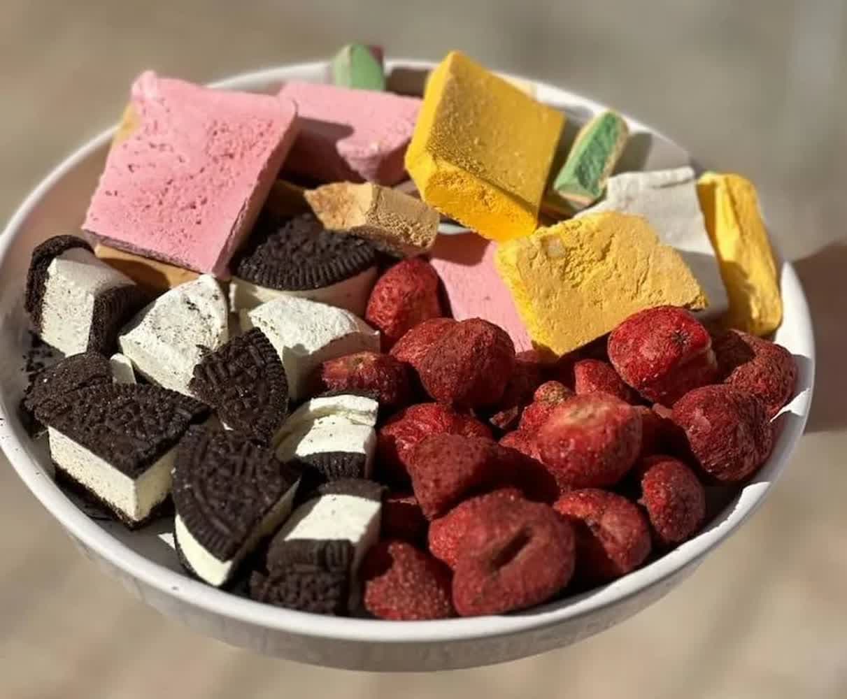 فروش بستنی خشک مخلوط + قیمت مناسب