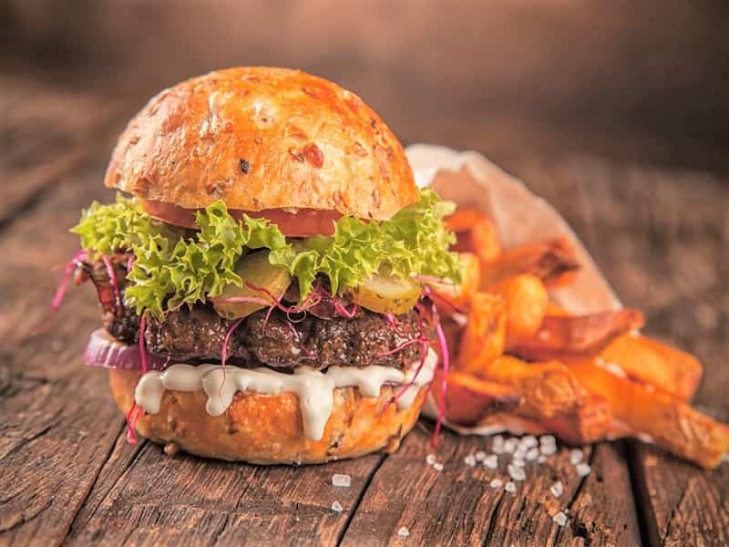 قیمت همبرگر نیمه آماده + خرید باور نکردنی
