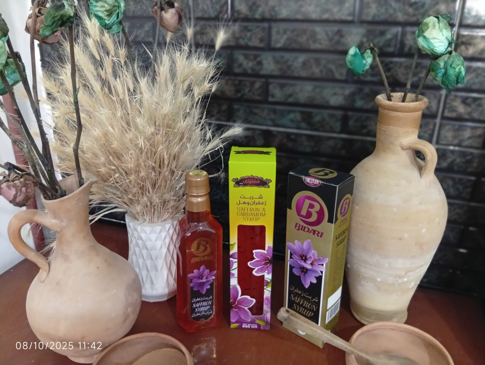 تصویر 1 از فروش ویژه شربت زعفران همه طعم‌ ها در مشهد