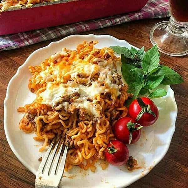 تصویر 2 از فروش نودل مرغ و قارچ + خرید به صرفه