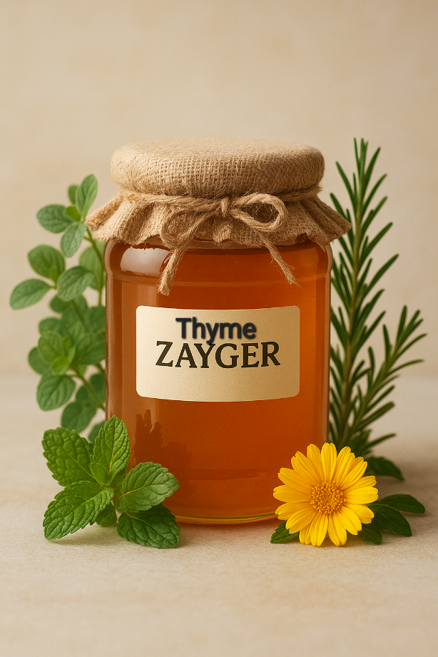 خرید تضمینی عسل آویشن زایگر + با کیفیت صادراتی