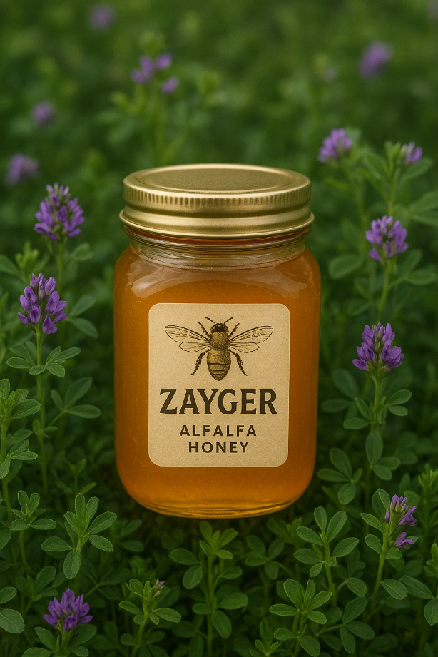 خرید تضمینی عسل یونجه زایگر + با کیفیت صادراتی