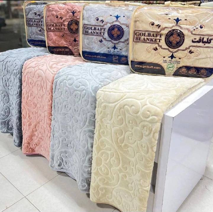 خرید پتو گلبافت ساده یک نفره با قیمت ارزان