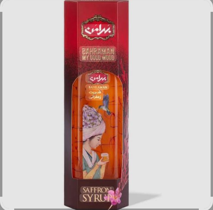 تصویر 1 از داروسازی فروش شربت زعفران، شربت زعفران بهرامن‌ قیمت عمده