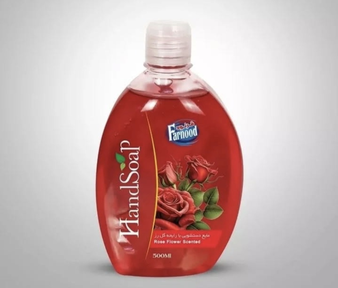 قیمت ویژه مایع دستشویی ۵۰۰ سی سی فرنود + عمده و صادرات