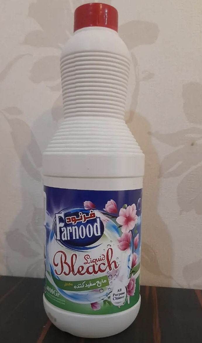 قیمت فوق العاده سفید کننده معطر ۱ لیتری فرنود + عمده و صادرات