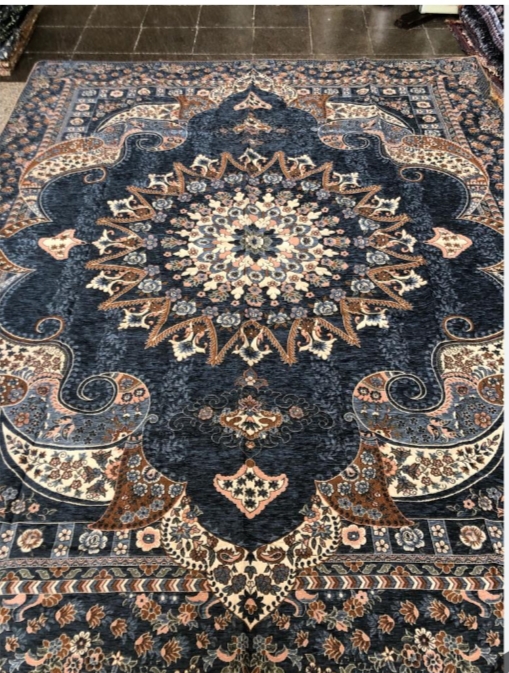 روفرشی مخمل زرکدار 6 کیلویی صادراتی یزد