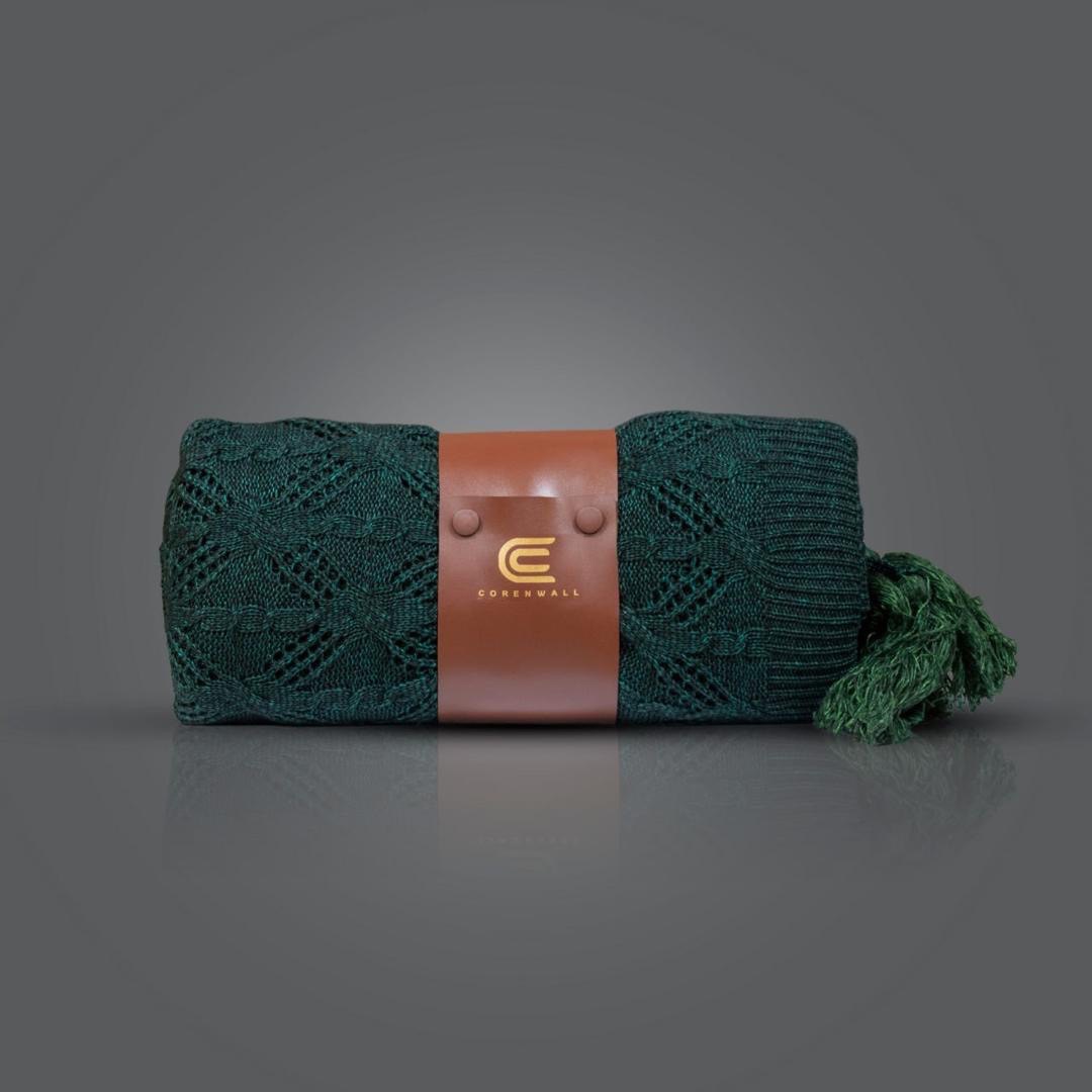 تصویر 2 از قیمت شال مبل پتویی بافتنی پلی استر + فروش عمده