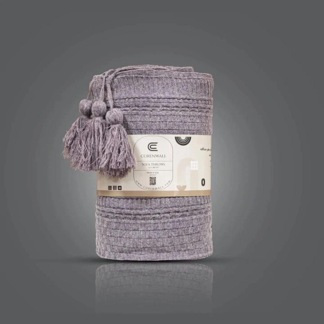 تصویر 1 از قیمت صادراتی شال کنار مبل پتویی هیلدا + فروش عمده