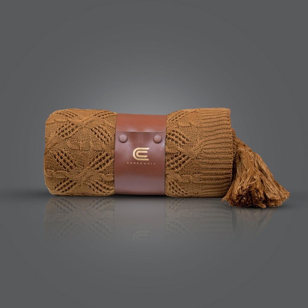 تصویر 4 از قیمت خرید شال کنار مبل بافتنی رنگ روشن + فروش ویژه