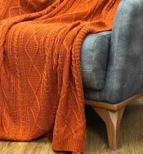 تصویر 1 از قیمت خرید شال مبل پتویی بافت درشت + فروش جشنواره