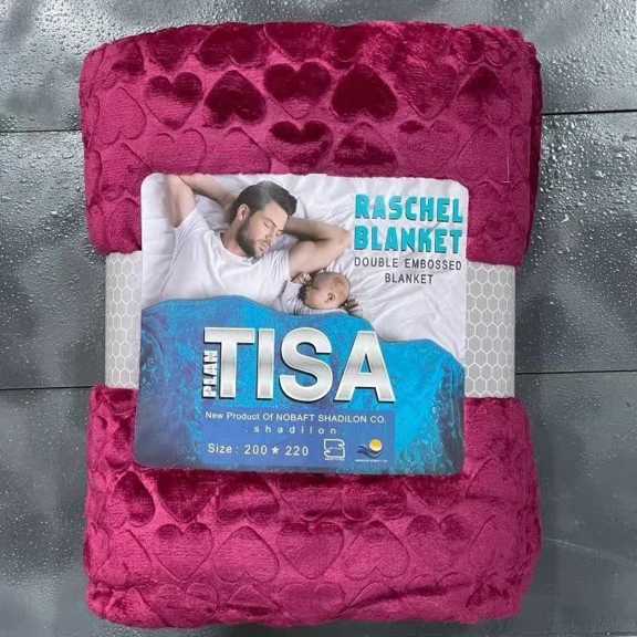 تصویر 2 از خرید عمده پتو دو نفره تیسا + فروش ارزان و با کیفیت