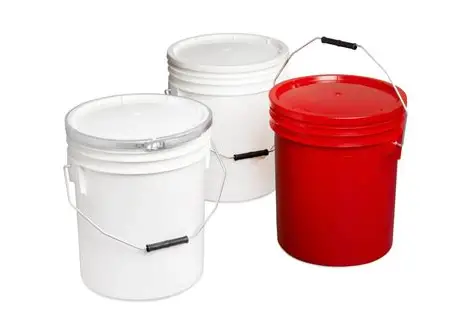 خرید عمده سطل 4/5 گالن پلاستیکی