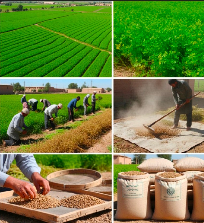 فروش بذر گشنیز کنگاور جهت ارسال به بازار داخلی و خارجی