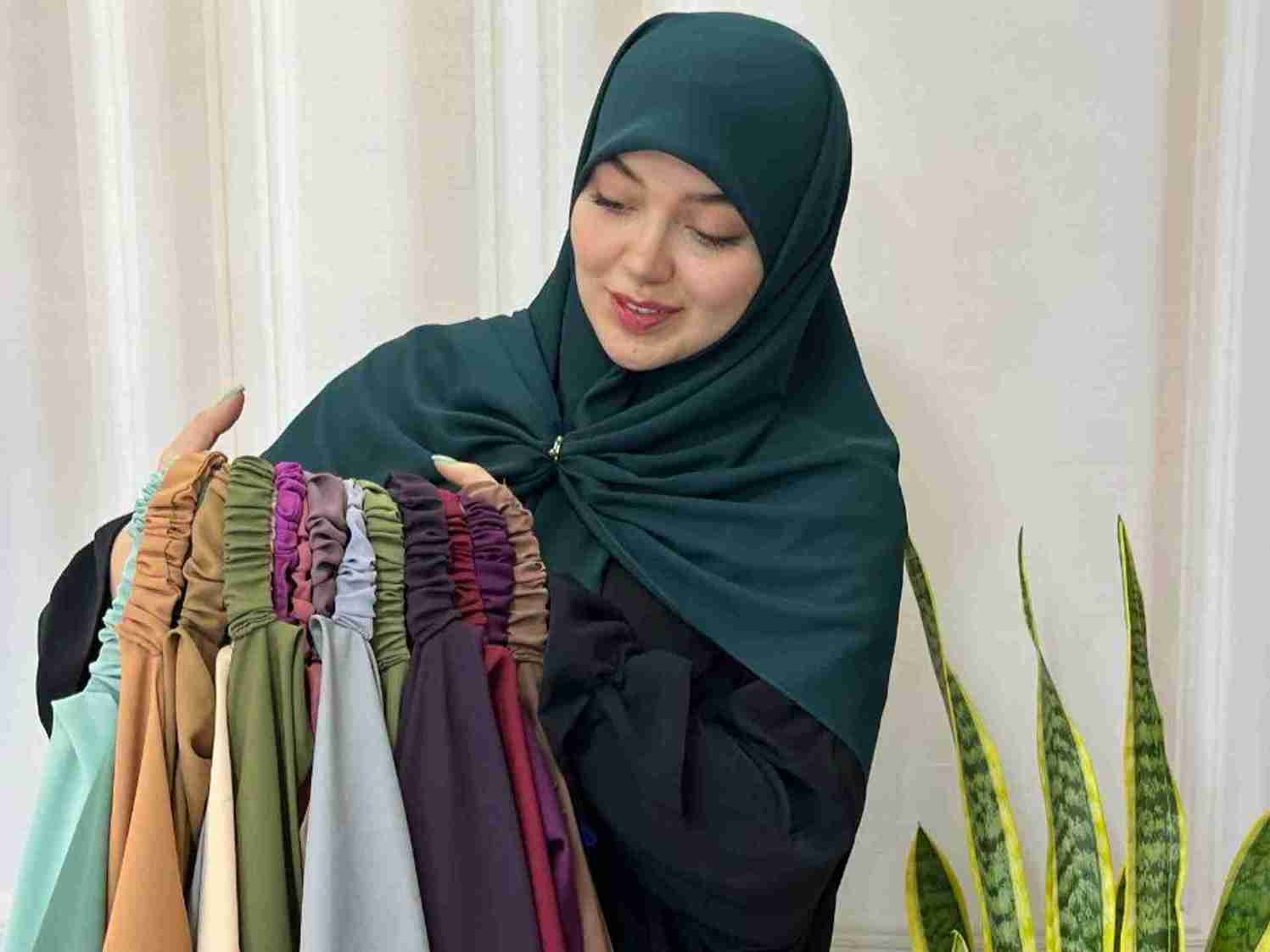 قیمت خرید عمده روسری کش دار حنانه + پیشنهاد ویژه