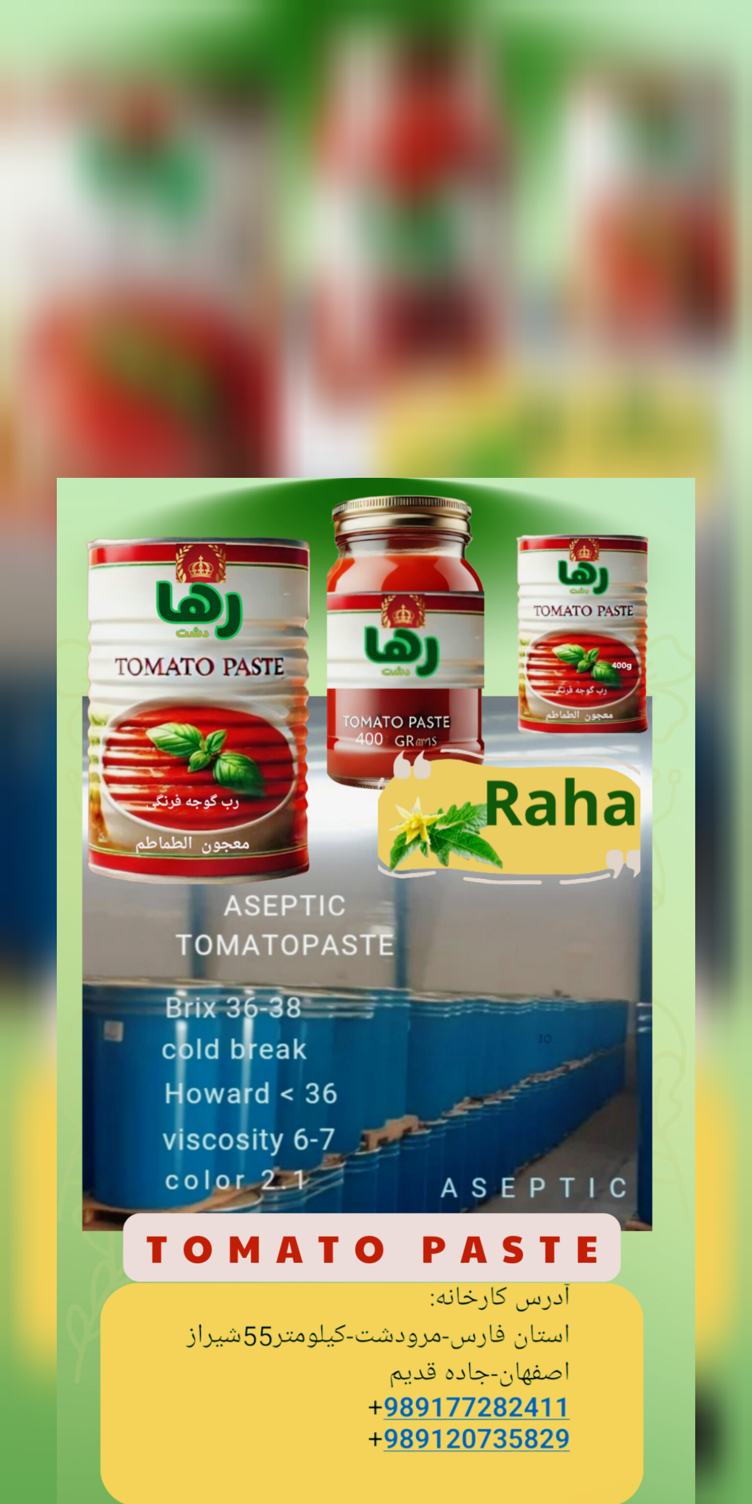 خرید و فروش آنلاین رب ده کیلویی به صورت عمده