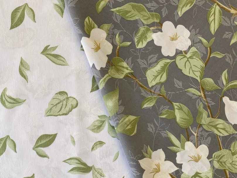 فروش مستقیم و عمده پارچه ملحفه ای طرح دار ست گل و برگ + قیمت رقابتی