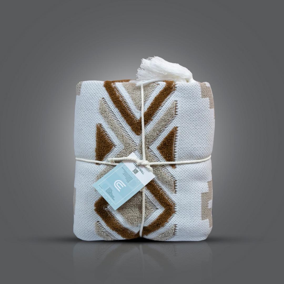 تصویر 5 از قیمت فروش شال مبل پتویی پانچ + خرید شگفت انگیز