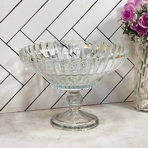 تصویر 3 از خرید عمده و قیمت اقتصادی میوه خوری بلور مدل سلین بی پایه و پایه دار