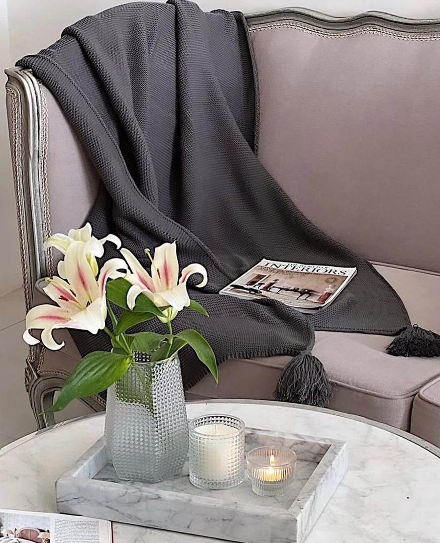 قیمت خرید بروز ترین شال مبل پتویی بافتنی + فروش عمده