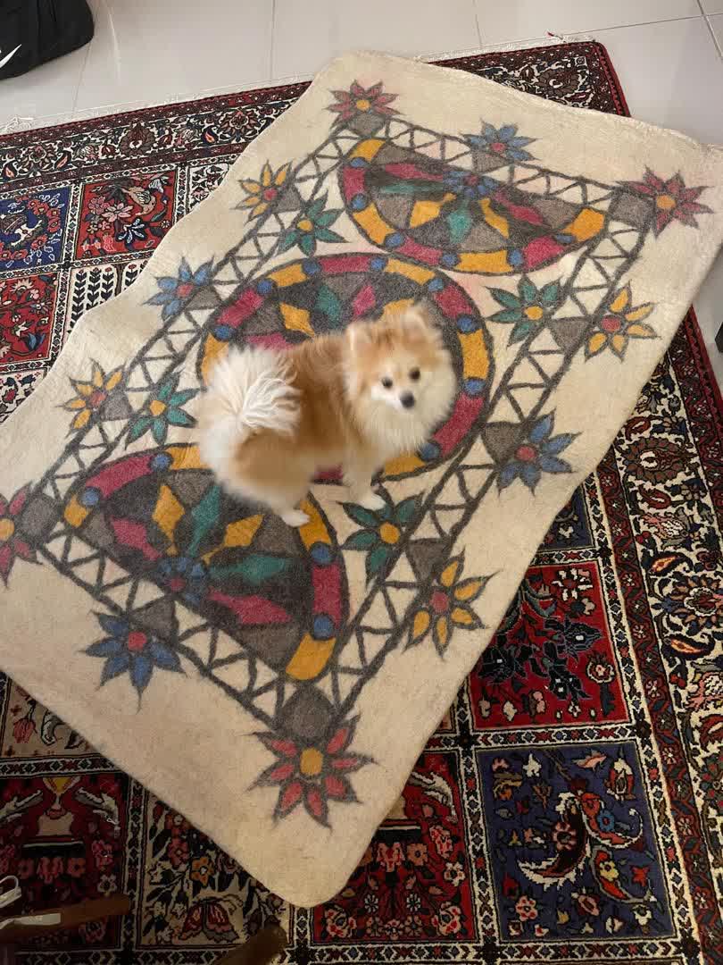 زیرانداز نمد سنتی