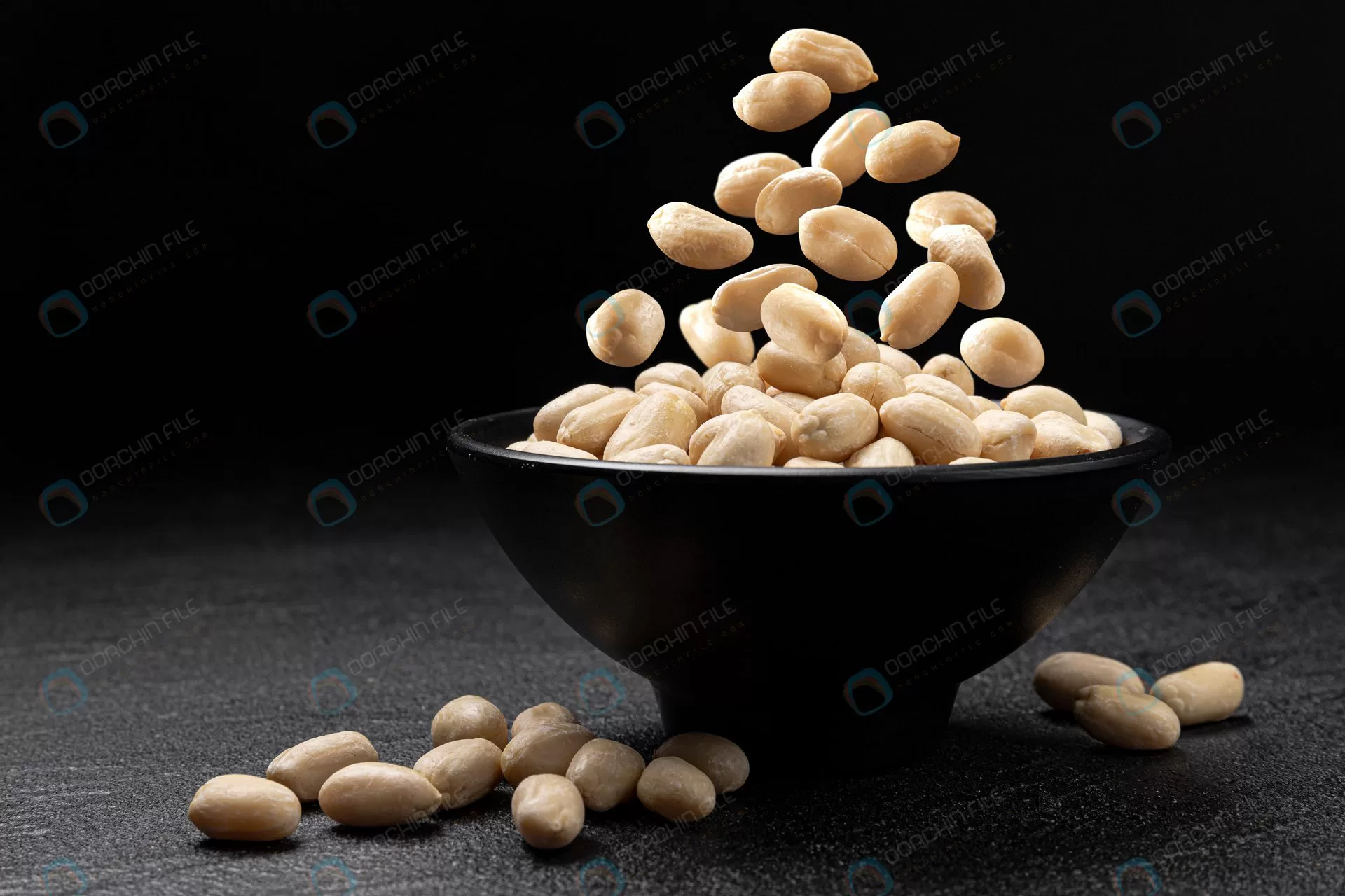 بادام زمینی مرغوب آستانه اشرفیه