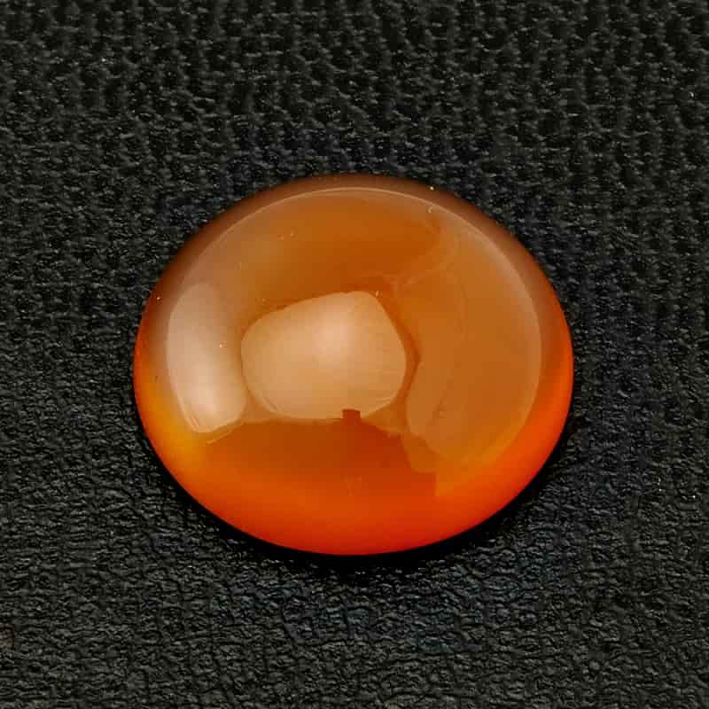 تصویر 3 از خرید نگین عقیق یمنی نارنجی شرف الشمس + قیمت فروش استثنایی