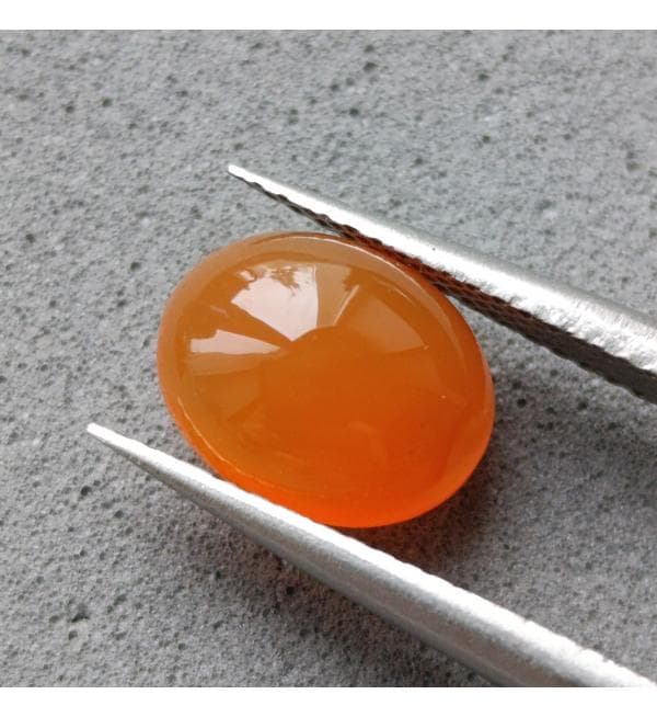 تصویر 4 از خرید نگین عقیق یمنی نارنجی شرف الشمس + قیمت فروش استثنایی