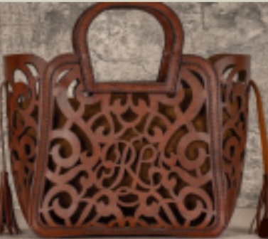کیف چرم زنانه با طرحی خاص