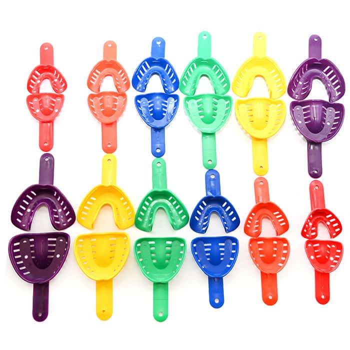 تصویر 3 از خرید و قیمت تری قالب گیری دندان رنگی +  فروش عمده