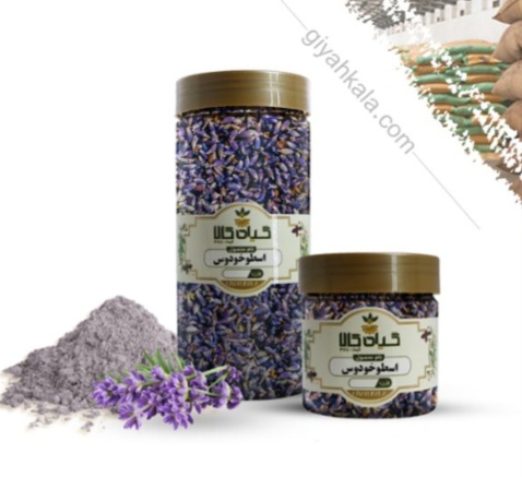 گیاه اسطوخودوس ایرانی خشک، پودری بسته بندی + فروش صادراتی