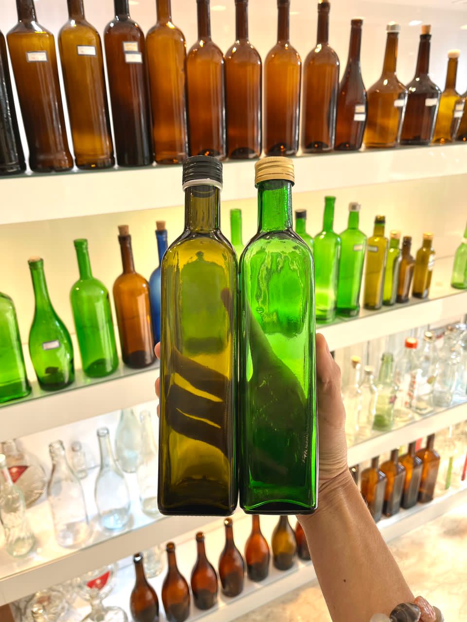 قیمت بطری شیشه ای چهار گوش ونیز