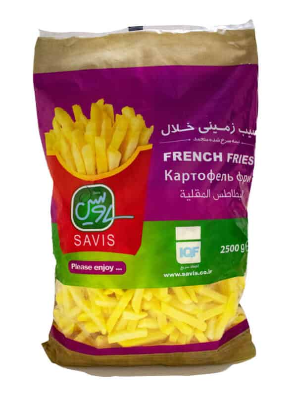 قیمت روز فرنچ فرایز ساویس + فروش عمده ترد و تازه