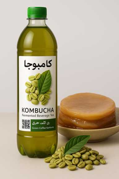 فروش عمده نوشیدنی کامبوچا قهوه سبز با قیمت مناسب