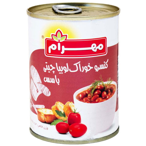 قیمت روز کنسرو لوبیا مهرام