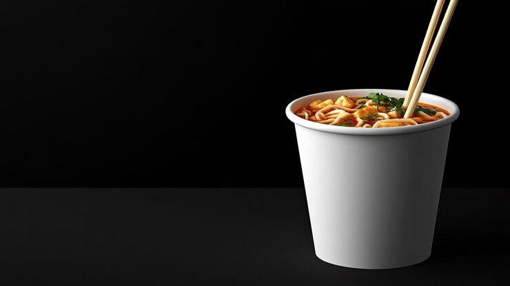 قیمت نودل لیوانی با طعم تند + خرید باور نکردنی