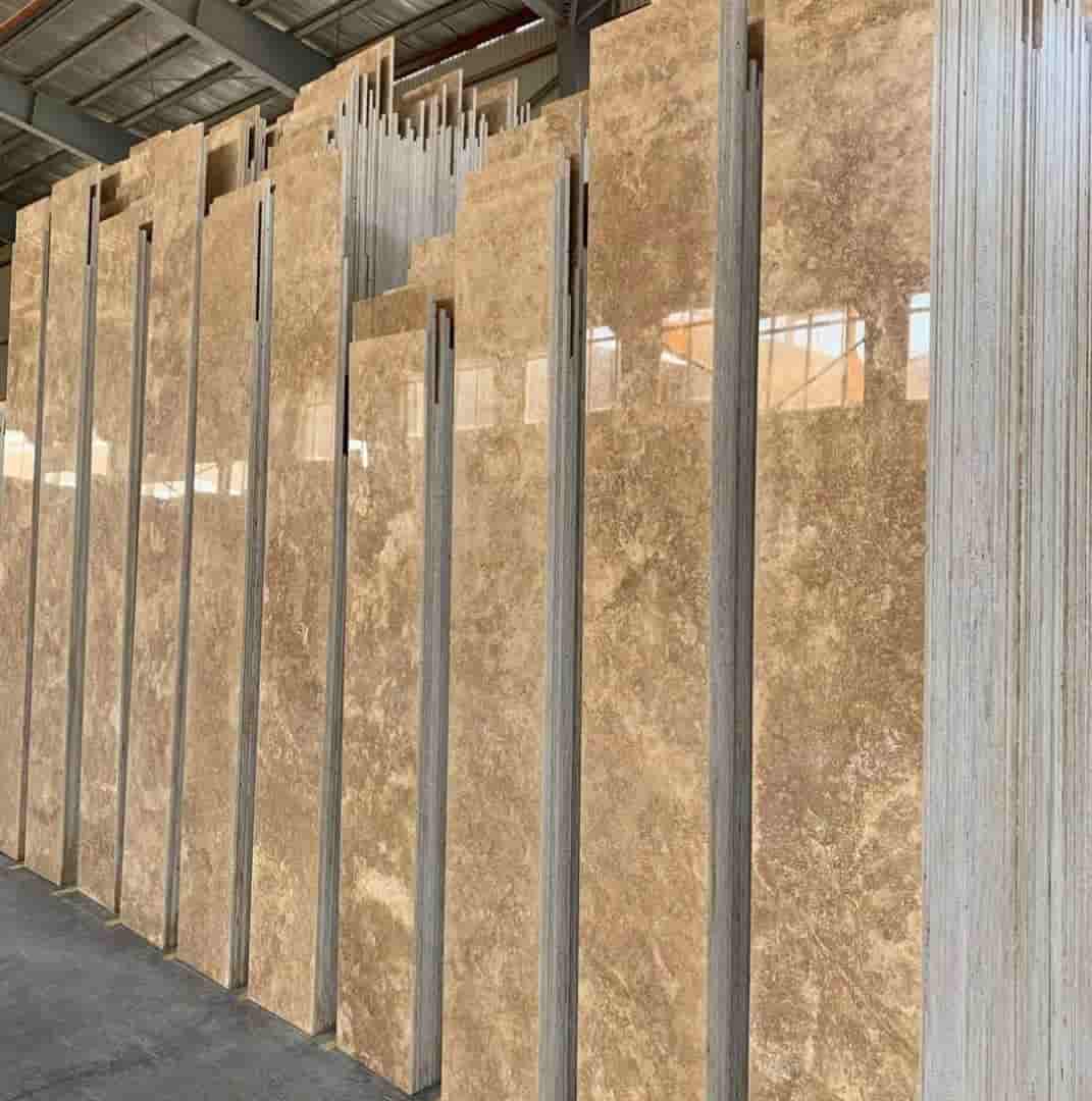 تصویر 2 از بهترین سنگ تراورتن قهوه ای سوخته + قیمت خرید عالی