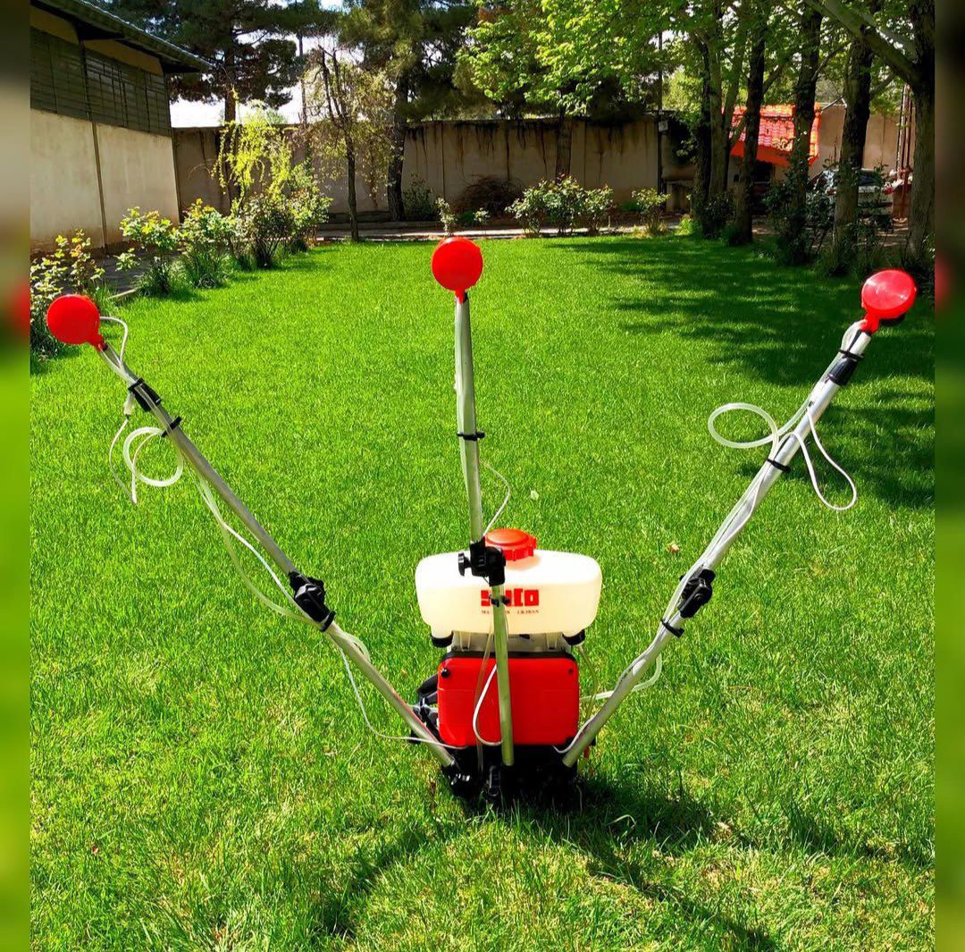 قیمت سمپاش پشتی شارژی سه میکرونر مدل ۴۰۳ + خرید تک و عمده