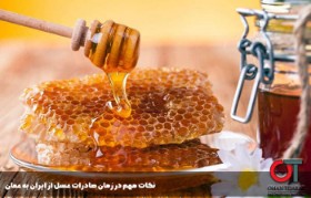 فروش آنلاین عسل طبیعی با موم