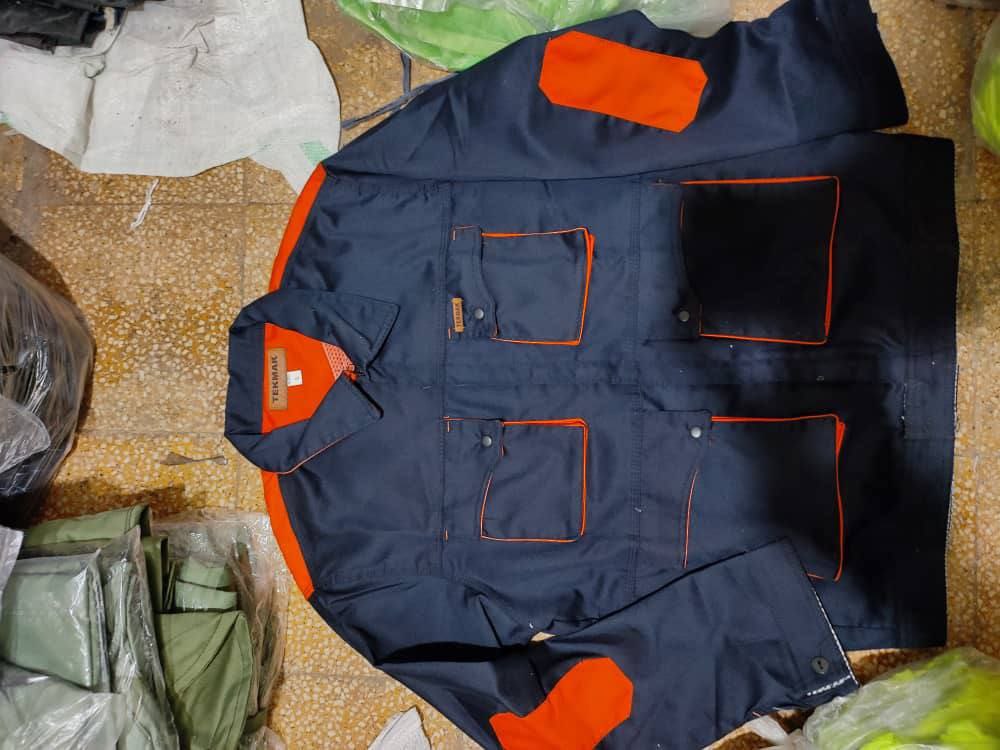 تصویر 1 از لباس کار کارگری با طرح جدید