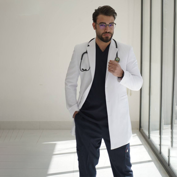 تصویر 2 از قیمت خرید روپوش پزشک مردونه با فروش عمده