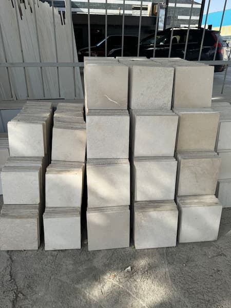 خرید و فروش سنگ لایمستون سفید کرم با فروش ویژه