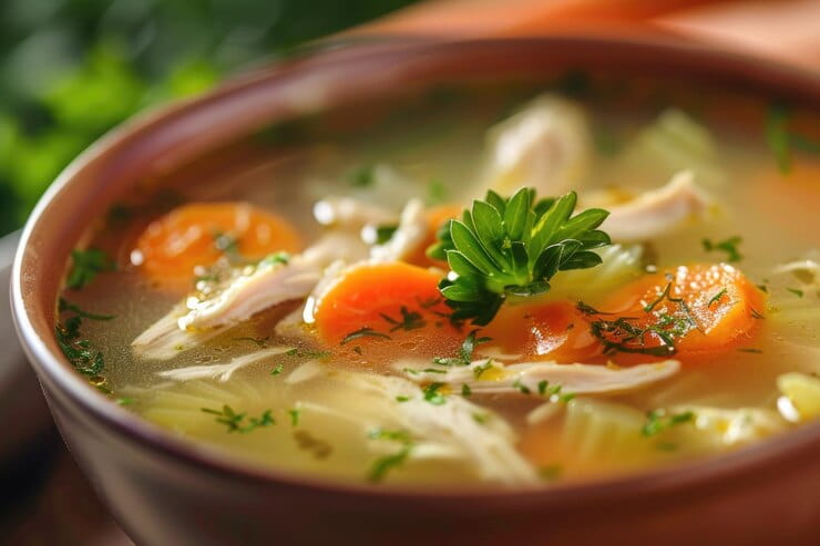 سوپ مرغ نیمه آماده + قیمت فروش استثنایی