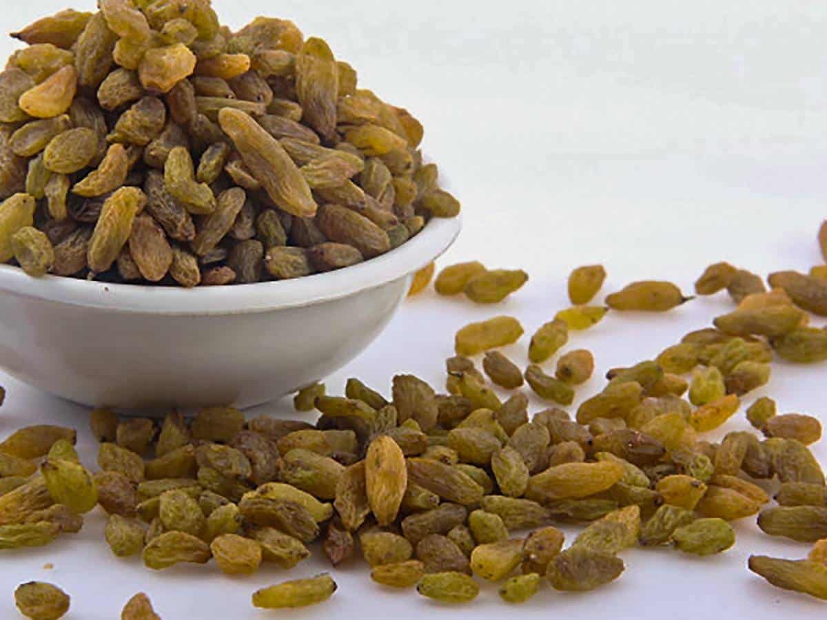 قیمت کشمش سبز