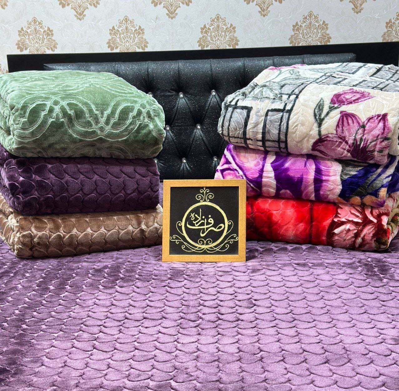 قیمت اقتصادی و با کیفیت پتو شادیلون، الوان و گلدار یک نفره درجه یک