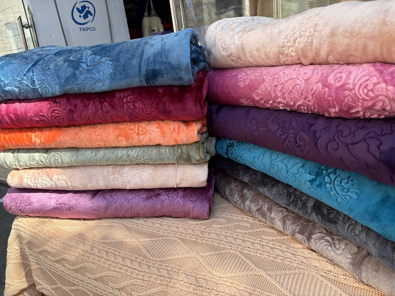 تصویر 1 از پخش عمده و قیمت مناسب و کف بازار پتوی لیپار دو نفره درجه یک