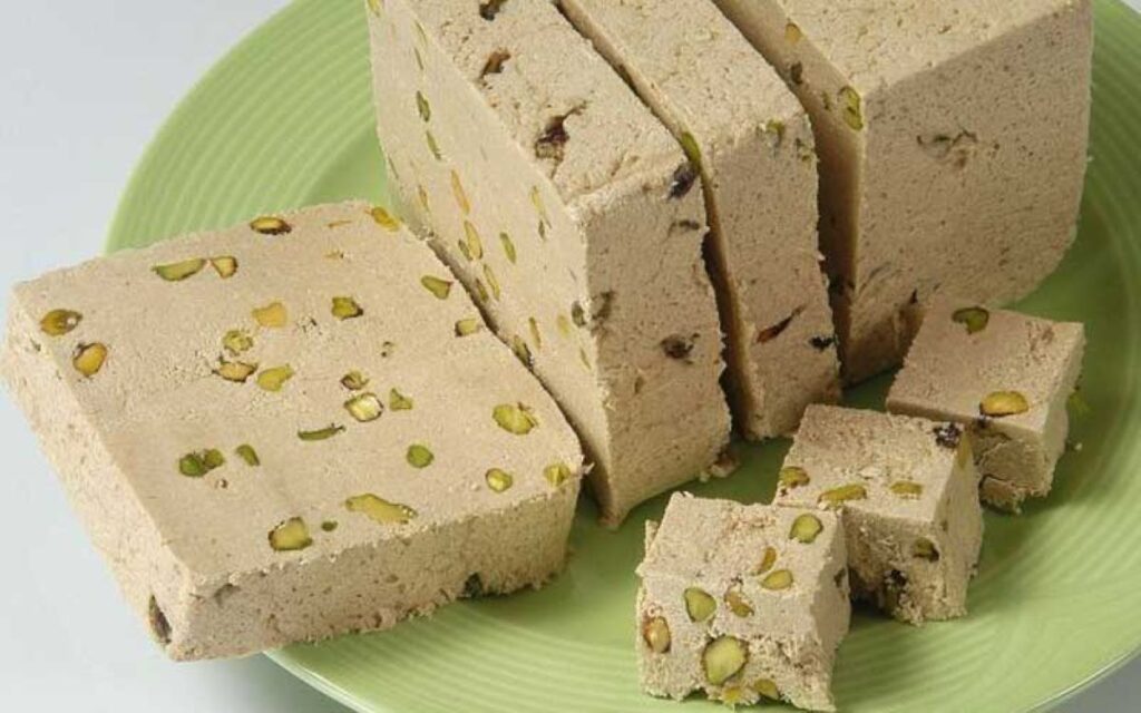 بهترین حلوا ارده لقمه ای + قیمت خرید عالی