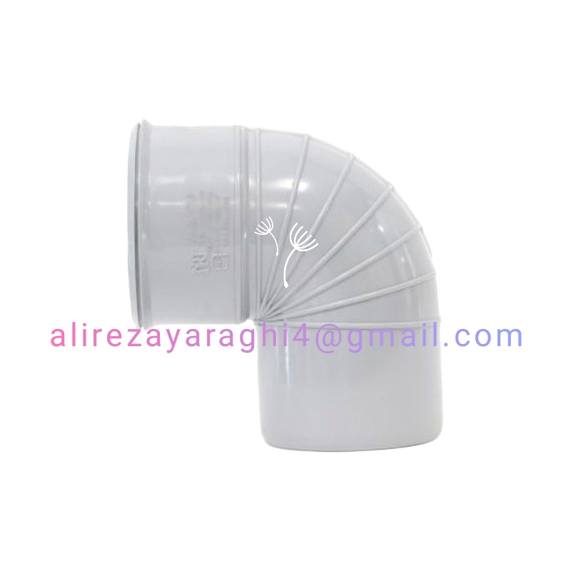 زانو ۹۰ درجه پلیکا PVC-U + خرید