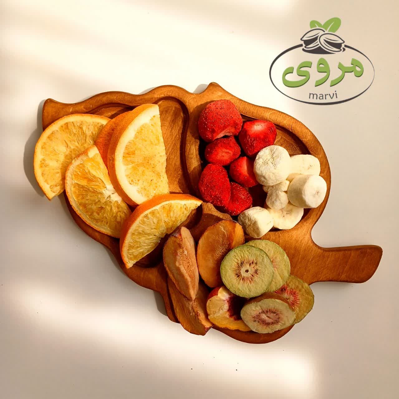 تصویر 1 از فروش فله میوه پفکی مخلوط + قیمت مناسب