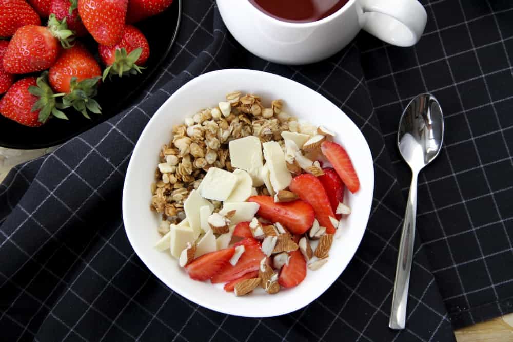 تصویر 4 از خرید گرانولا توت فرنگی + قیمت فروش استثنایی